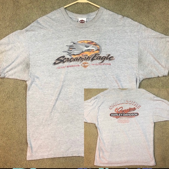 Harley Davidson Screamin’ Eagle Tee - Picture 1 of 7